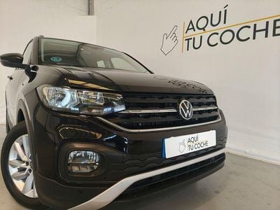 Usado VW T-Cross Advance 110 CV (80 kW) 2022 Negro SUV