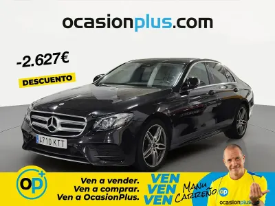 Usado Mercedes E220 194 CV (142 kW) 2019 Negro Berlina