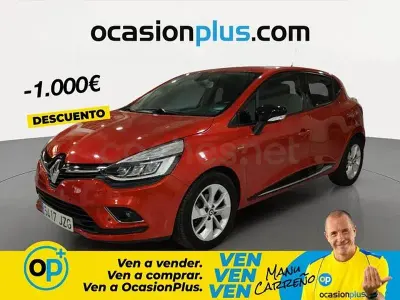 Usado Renault Clio IV LIMITED 90 CV (66 kW) 2017 Rojo Berlina
