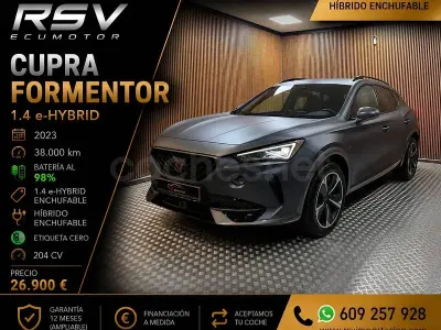 Usado Cupra Formentor 204 CV (150 kW) 2023 Gris / plata SUV