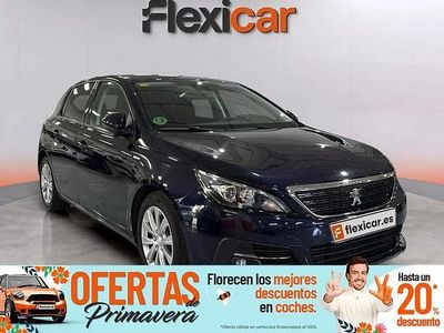 Usado Peugeot 308 Active 131 CV (96 kW) 2020 Negro Berlina