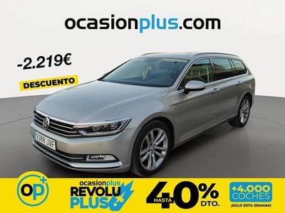 Usado VW Passat Sportline 180 CV (132 kW) 2016 Gris Familiar