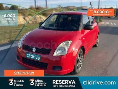 Usado Suzuki Swift GL 92 CV (67 kW) 2005 Rojo Utilitario