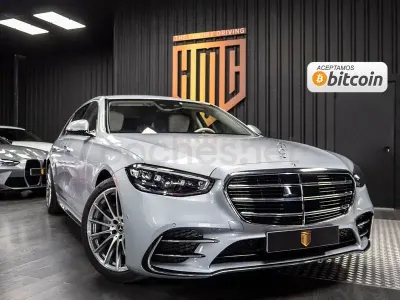Usado Mercedes S350 286 CV (210 kW) 2022 Gris / plata Berlina