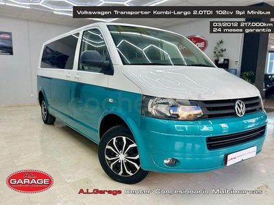 Usado VW Transporter 102 CV (75 kW) 2012 Azul Van