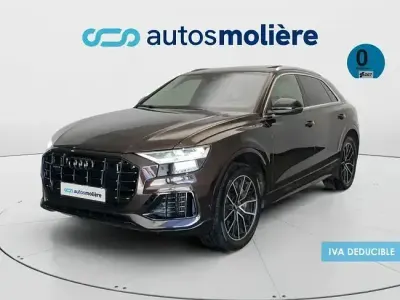 Usado Audi Q8 S-Line 381 CV (280 kW) 2022 Negro SUV