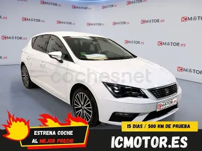 Usado Seat Leon XCELLENCE 150 CV (110 kW) 2019 Blanco Berlina