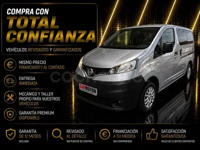 Usado Nissan NV200 Comfort 90 CV (66 kW) 2016 Gris / plata Monovolumen