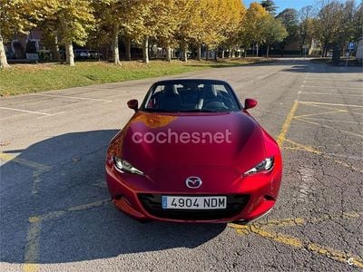 Rojo Usado 2025 Mazda MX5 Exclusive-Line Descapotable | 37.500 € (Caro)