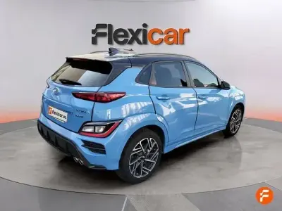 Usado Hyundai Kona N Line 120 HP (88 kW) 2021 Azul SUV