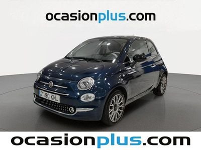 Usado Fiat 500 Lounge 69 CV (50 kW) 2018 Azul Utilitario