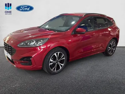 Usado Ford Kuga ST-Line X 150 CV (110 kW) 2022 Rojo lucid (metalizado) SUV
