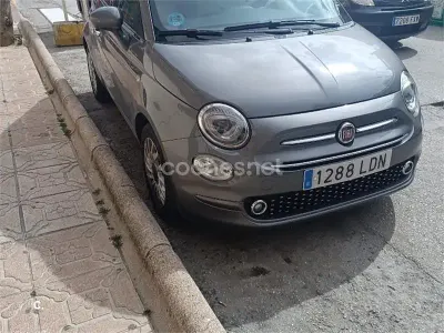 Usado Fiat 500 Lounge 69 CV (50 kW) 2019 Gris / plata Berlina