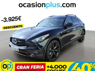 Usado Infiniti QX70 Premium 238 CV (175 kW) 2016 Negro SUV