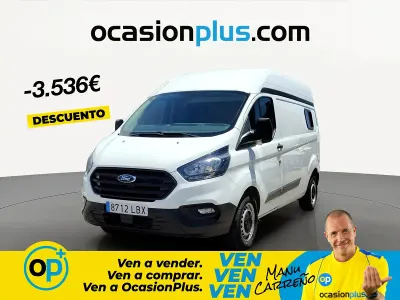 Usado Ford Transit Custom Trend 130 CV (95 kW) 2019 Blanco Berlina