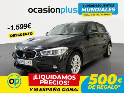 Usado BMW 118 150 CV (110 kW) 2019 Negro Berlina