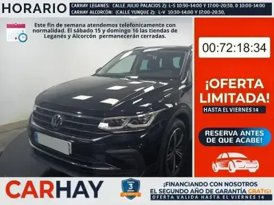 Usado VW Tiguan Life 245 CV (180 kW) 2022 Negro SUV
