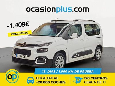 Usado Citroën Berlingo Feel 100 CV (73 kW) 2019 Blanco Monovolumen