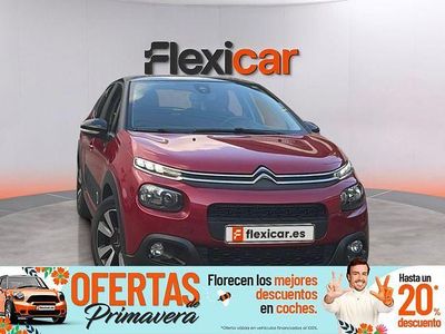 Usado Citroën C3 Feel 82 CV (60 kW) 2017 Rojo