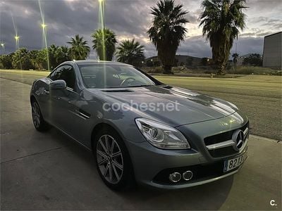 Gris / plata Usado 2011 Mercedes SLK200 Descapotable | 13.900 € (Precio justo)