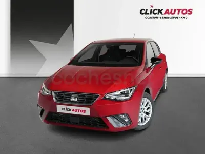 Usado Seat Ibiza FR 115 CV (84 kW) 2025 Rojo Utilitario