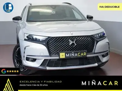 Usado DS Automobiles DS7 Crossback Performance 226 CV (166 kW) 2021 Gris plata SUV