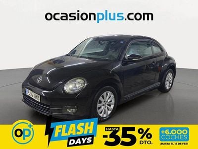 Usado VW Beetle 105 CV (77 kW) 2013 Negro Utilitario