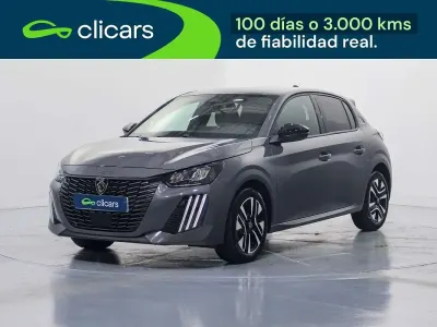 Usado Peugeot 208 Allure 101 CV (74 kW) 2025 Gris Utilitario