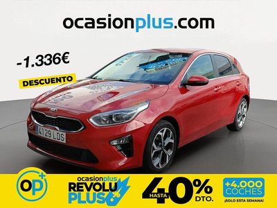 Usado Kia Ceed 140 CV (102 kW) 2020 Rojo Utilitario