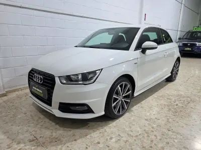Usado Audi A1 116 CV (85 kW) 2016 Blanco Utilitario