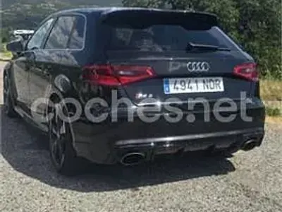 Usado Audi RS3 340 CV (250 kW) 2012 Negro Berlina