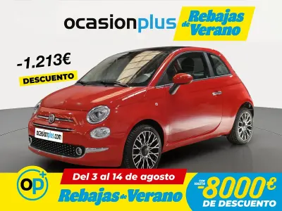 Usado Fiat 500 Dolcevita 70 CV (51 kW) 2024 Naranja Utilitario