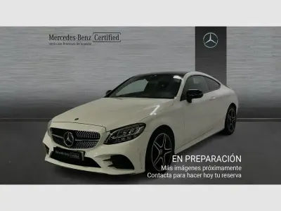 Usado Mercedes C220 194 CV (142 kW) 2020 Blanco Coupe
