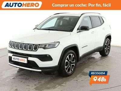 Usado Jeep Compass Limited 131 CV (96 kW) 2021 Blanco SUV