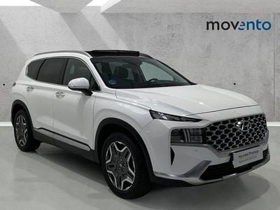Blanco Usado 2022 Hyundai Santa Fe SUV | 33.300 € (Precio justo)