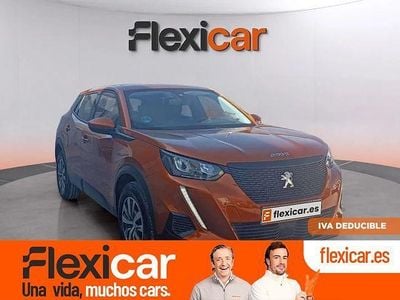Usado Peugeot 2008 Active 100 CV (73 kW) 2020 Naranja SUV