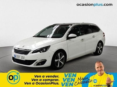 Usado Peugeot 308 Allure 150 CV (110 kW) 2015 Blanco Familiar