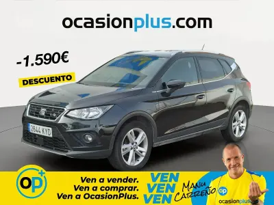 Usado Seat Arona Ecomotive 115 CV (84 kW) 2019 Negro SUV