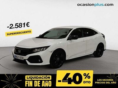 Negro Usado 2019 Honda Civic Dynamic Berlina | 19.990 € (Precio justo)