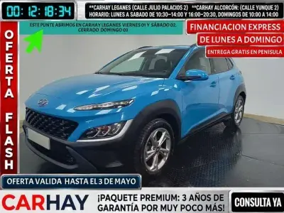 Używany Hyundai Kona 121 KM (88 kW) 2022 Niebieski SUV