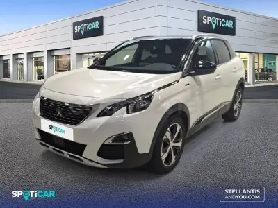Usado Peugeot 3008 GT-line 130 CV (95 kW) 2017 Blanco SUV