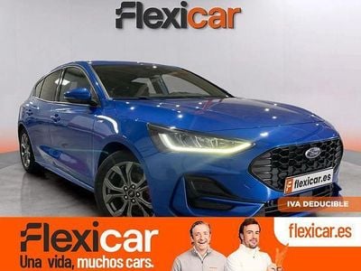 Usado Ford Focus ST-Line 125 CV (91 kW) 2022 Azul Berlina