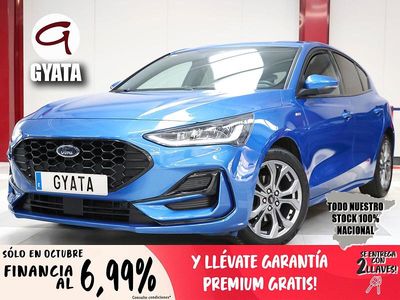 Usado Ford Focus ST-Line 125 CV (91 kW) 2023 Azul Berlina