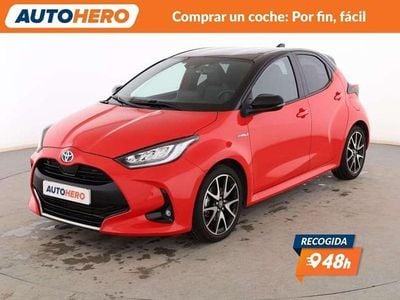 Usado Toyota Yaris Hybrid Edition 116 CV (85 kW) 2020 Rojo Utilitario