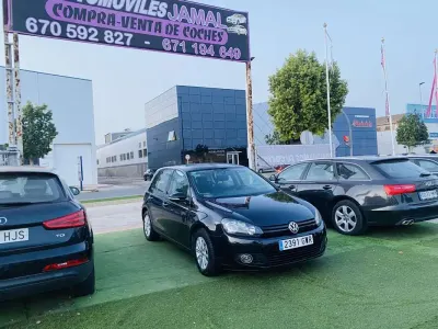 Usado VW Golf VI Advance 105 CV (77 kW) 2010 Negro Utilitario
