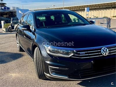 Usado VW Passat GTE 218 CV (160 kW) 2016 Negro Familiar