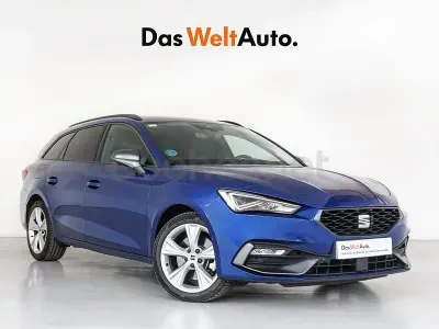 Usado Seat Leon FR 150 CV (110 kW) 2020 Azul Familiar