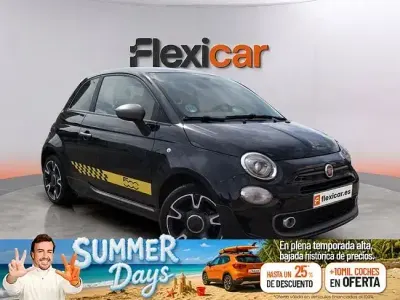 Usado Fiat 500 69 CV (50 kW) 2017 Negro Utilitario