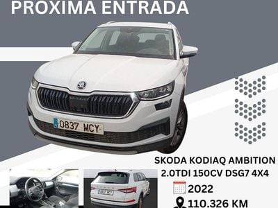 Usado Skoda Kodiaq Ambition 150 CV (110 kW) 2022 Blanco SUV