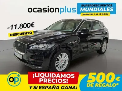 Usado Jaguar F-Pace Prestige 250 CV (183 kW) 2017 Negro SUV